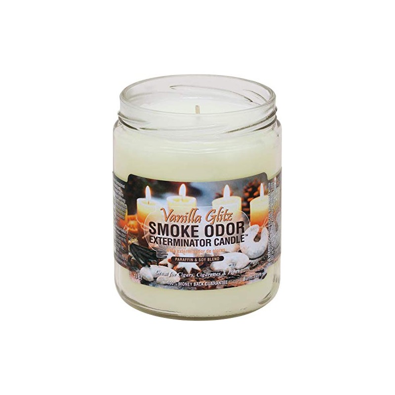 Smoke Odor Exterminator 13oz Jar Candles (Vanilla Glitz, 1)