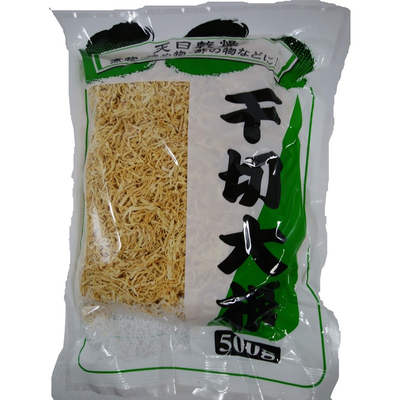 Kobe Bussan Shredded Daikon Radish, 17.6 oz (500 g), Boiled,