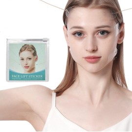 Face Lift Tape, Invisible V Face Sticker with 40 Pcs Wrinkles and 16 Lifting Ropes, Instant Wrinkle Lifting Patches Neck Eye Tape for V-Line Face, Tightening Skin Makeup Lift Tools