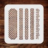 Celtic Knot Stencil, 11.4 x 11.4 cm (S) - Irish