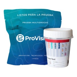 Prueba Antidoping 6 Parámetros Con Vaso Provision. 3 Pzs.