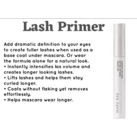 Mary Kay Lash Primer. New In Box. Discontinued. Clear, 0.28oz