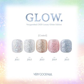 Very Good Nail Glow Whole Gel JAR Type Glitter Single Item / 베리굿네일 글로우 통젤 JAR 타입 글리터 단품