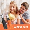 Slanted Nail Clippers for Thick Fingers, Hand and Toenails (Black/Orange)