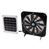Solar Exhaust Fan 100W Solar Panel with 13.5inch Fan Waterproof