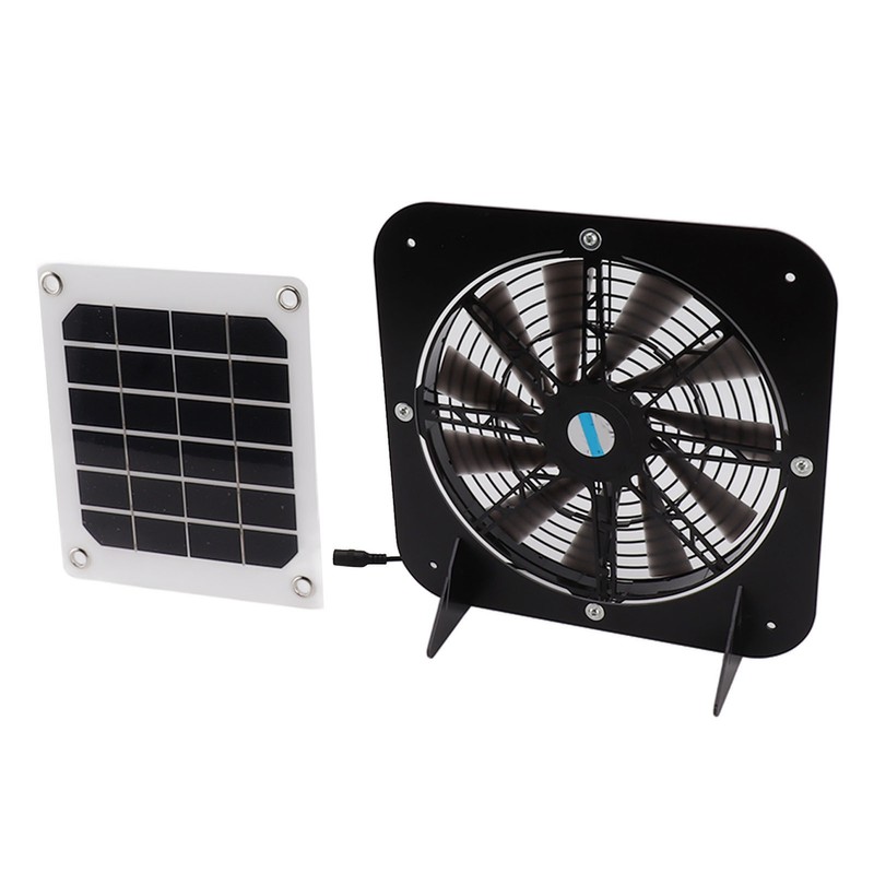 Solar Exhaust Fan 100W Solar Panel with 13.5inch Fan Waterproof