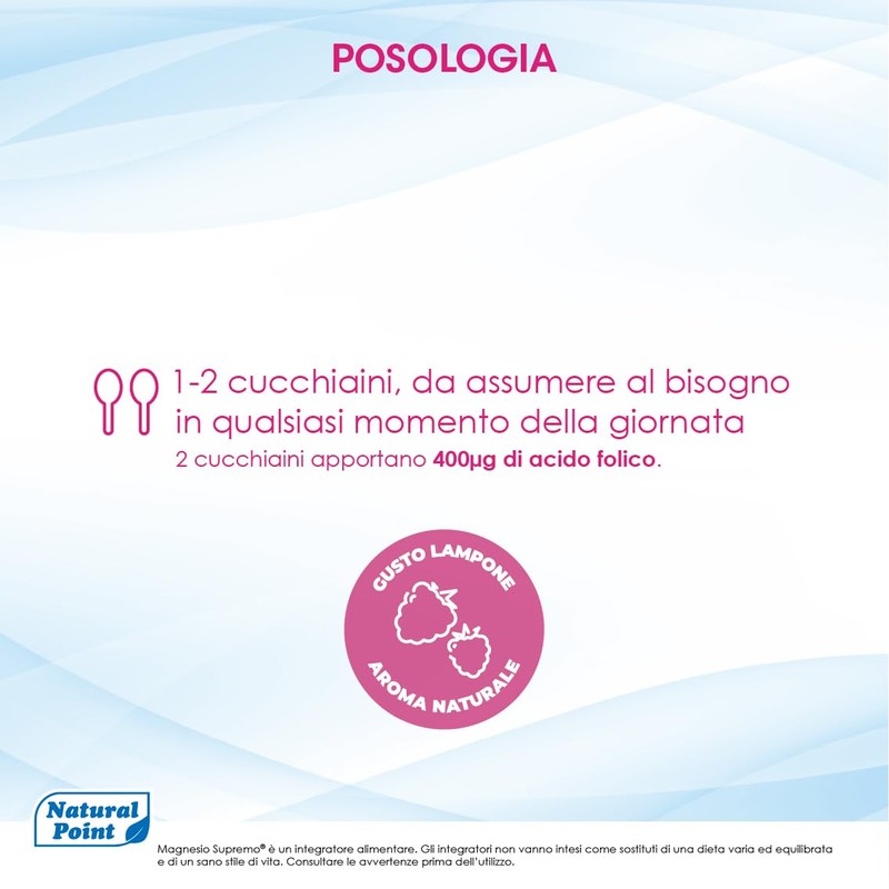 Magnesio Supremo Donna Integratore Ad Elevato Assorbimento 350 g, 2x175