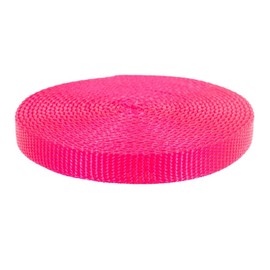 Paracord Planet Heavy Duty Nylon Webbing – Great for Outdoor Activities & DIY Repairs – ½-Inch by 10 Feet – Hot Pink