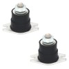 QuickMarine 325974 2 Pcs Engine Upper Motor Mounts for Johnson