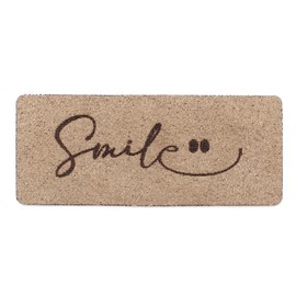 VmG-Store 10 x Labels for Sew-On Fabric Labels Made of Suede Look Tags, Textile Labels for Clothing and Application (Smile (SetES12), Set of 10)