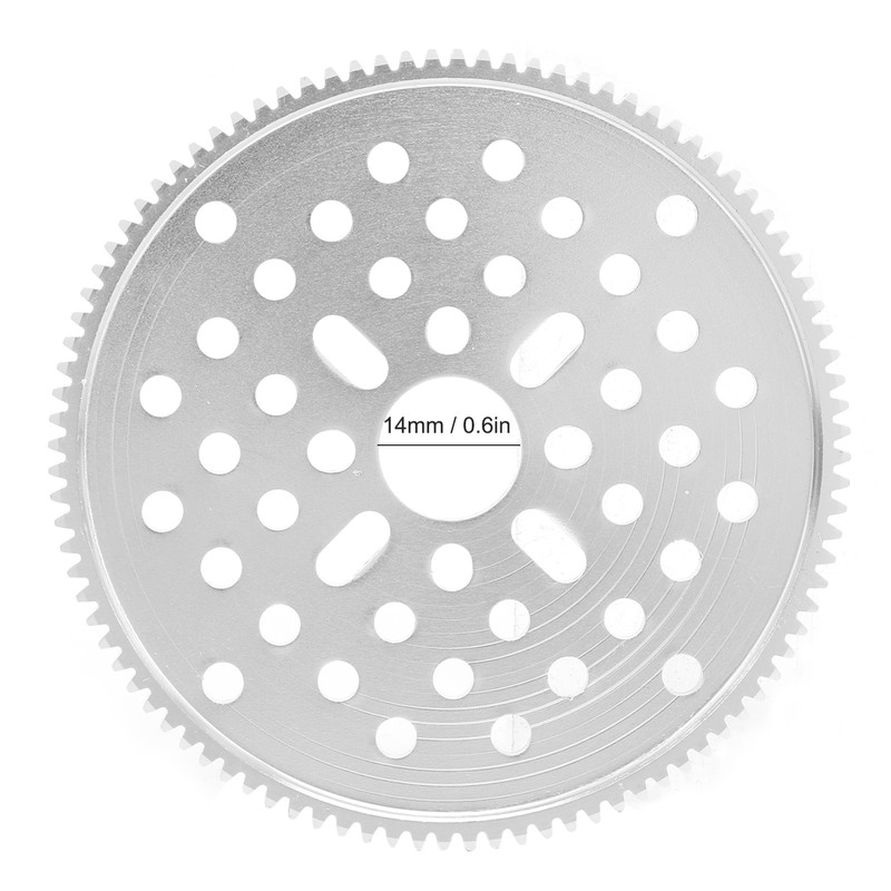 Spur Gear 96 Tooth Aluminum Cylindrical Mod 0.8 14mm Center
