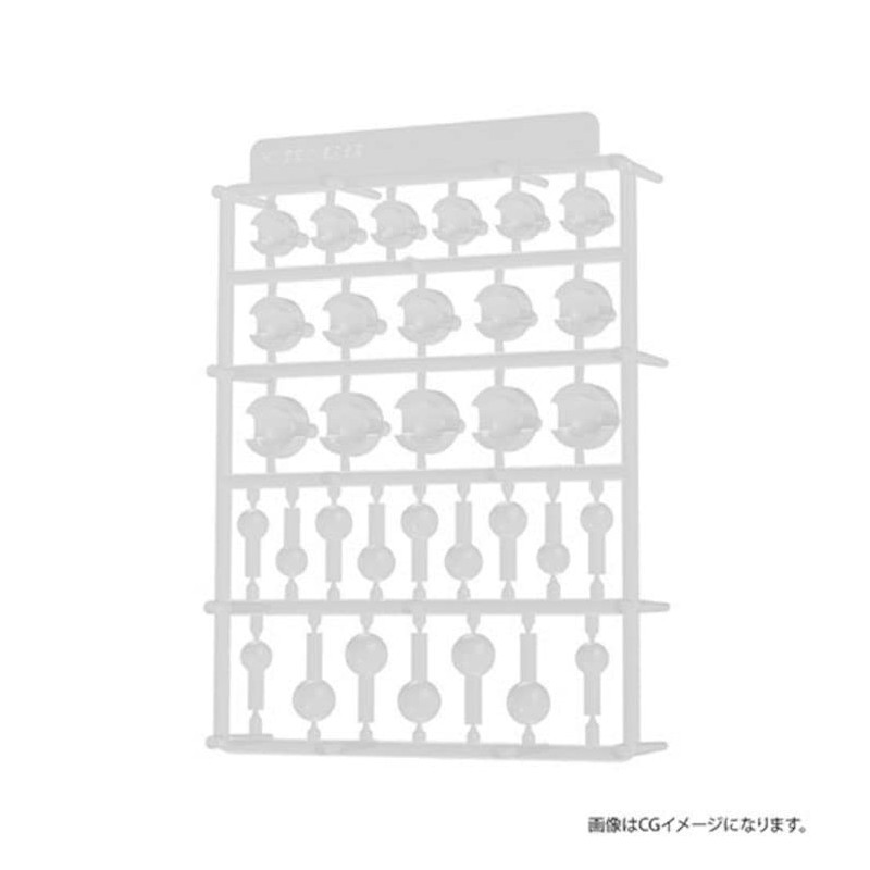 Hobby Base Premium Parts Collection Articulating Ball Joint Large Clear