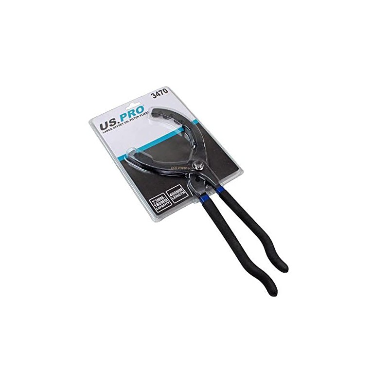US PRO Tools Large Capacity Offset Oil Filter Pliers 73-180mm