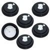 OIHCAZ 6 Pack Replacement for Siamp Diaphragm Washer, Replacement Rubber