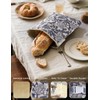 Reusable Bread Bags for Homemade Bread, 2 Pack XL Cotton