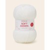 Sirdar Soft Down, Cloud White 100g
