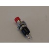 PARTS EXPRESS Momentary N.O. Classic Small Push Button Switch Red