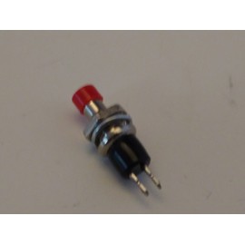 PARTS EXPRESS Momentary N.O. Classic Small Push Button Switch Red