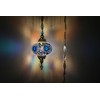 Asylove Turkish Mosaic Ceiling Lamps, Moroccan Pendant Lighting, Handmade Mosaic