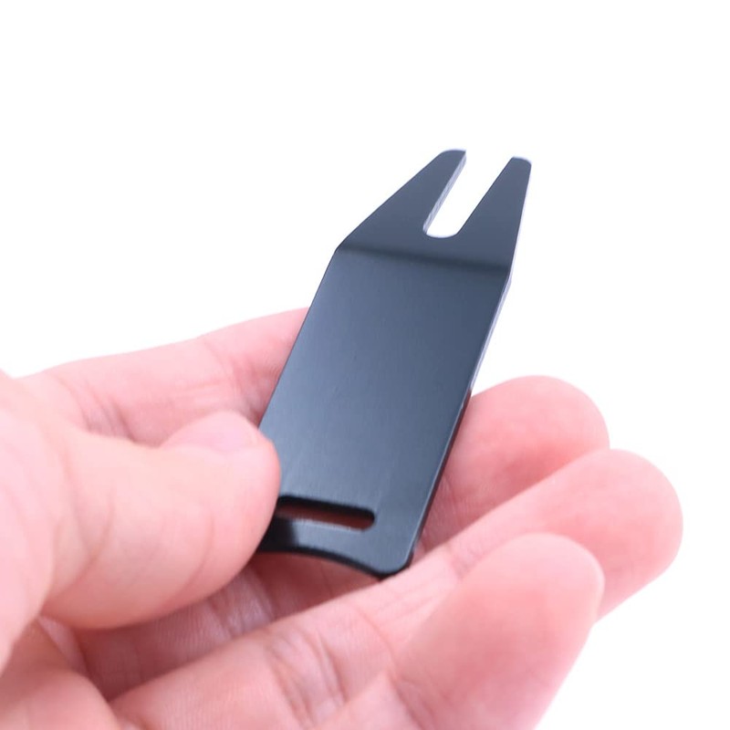 ANCLLO 2 Pack Black Golf Divot Repair Tool Classic Design