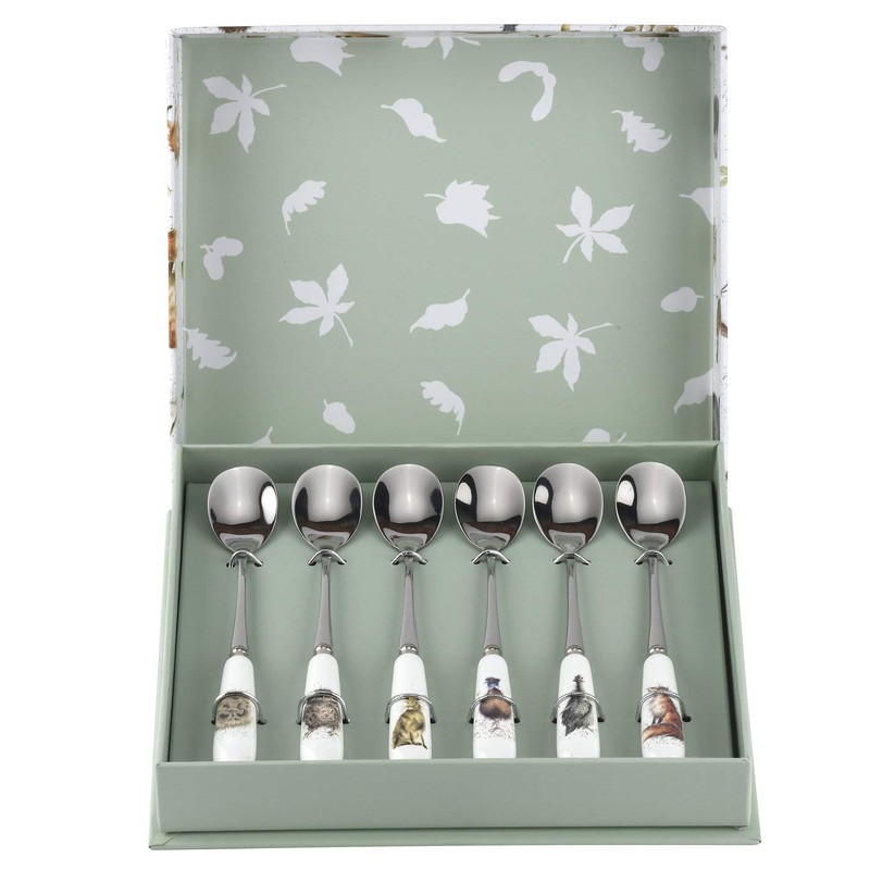 Portmeirion Home & Gifts Tea Spoons S/6