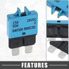 A ABSOPRO Circuit Breaker Blade Style Fuse 15A 28V for