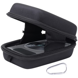 Dedicated Storage Case for Canon Power Shot SX740HS SX730HS SX720HS SX620HS Compact Digital Camera (Black)