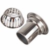 Roof Floor Drain Stainless Steel Non Blocking Balcony Outdoor Rain