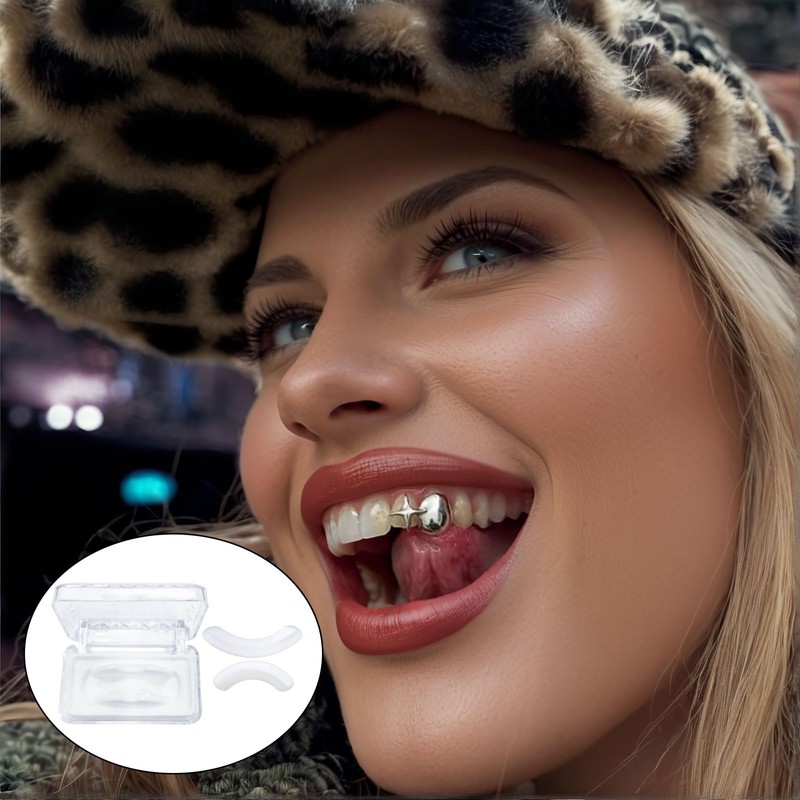 6-8 Teeth Grillz Mold Kit, Easy to Use for Custom