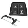 Heavy Duty Car Boat Battery Holder Hold Down Tray with
