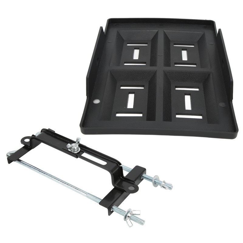 Heavy Duty Car Boat Battery Holder Hold Down Tray with