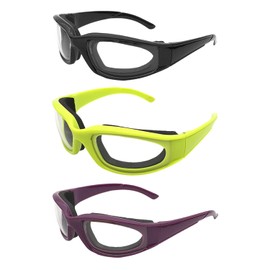 3 Pieces of Onion Chopping Glasses, Kitchen Goggles, Splash Protection Glasses, Kitchen Gadgets, Creative Eyewear Tools
