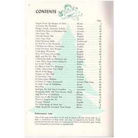 fred Waring Christmas Song Book