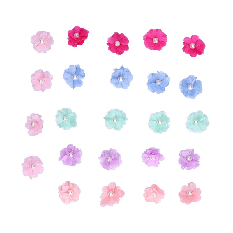 Pet Dog Flower Rubber Band Small Dog Top Knot Small