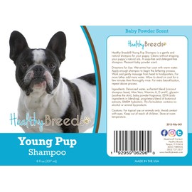 Healthy Breeds French Bulldog Young Pup Shampoo 8 oz