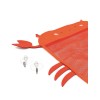 ANKYO 5-pc Red Crab Shape Bath Set - Soap Dispenser,