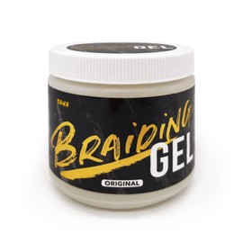 Taha Braiding Gel Regular - Softening, Smoothing, Special Formulated with Natural Ingredients, 16 Oz (Pack of 1)