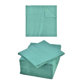 Biofuture Biodegradable Napkins | Premium 100% Eco-Friendly Disposable Cocktail Napkins | Parties, Events, Everyday Use | Sustainable, Environmentally Friendly, FSC Certified (Green, 200 pack)