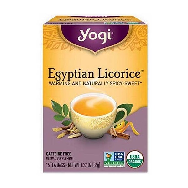 Yogi Egyptian Licorice Tea 16 Teabags