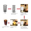 Cold Brew Coffee Filter Stainless Steel Reusable Wide Mouth Mesh