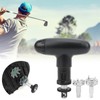 Golf Multi Functional Shoe Cleat Wrench Spikes Remover Ratchet Handle
