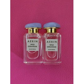 AERIN 2X AERIN ESTEE LAUDER WILD GERANIUM EDP travel size .14 OZ / 4 ML ea. NEW nobox