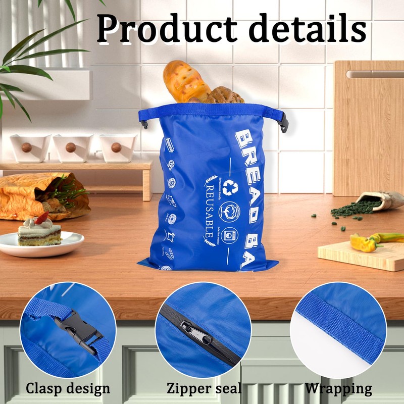 Bread Bag, Bread Bag Storage Fresh, Bread Bags, Bread Storage,