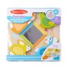 Melissa & Doug First Play Wooden Touch & Feel Puzzle,