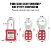 Electrical Safety Lockout Tagout Kit 60 PCS Station Includes Padlocks