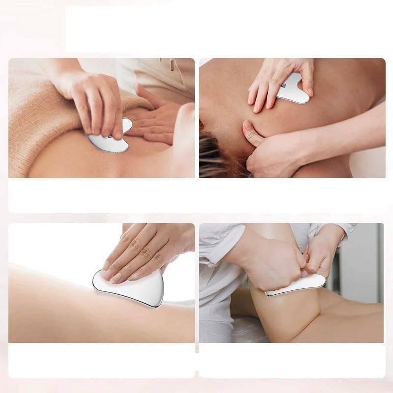 Stainless Steel Gua Sha Facial Tools Guasha Tool for Face