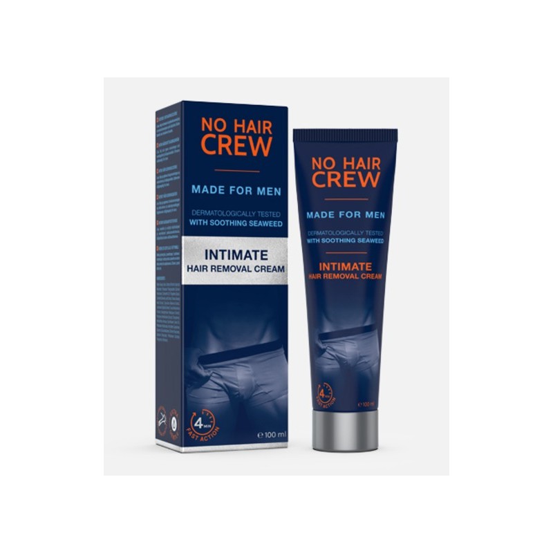 No Hair Crew Men's Hair Removal Intimate Cream for Body