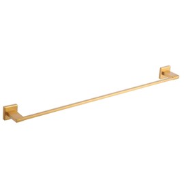 GERZWY 30-Inch Towel Bar, Gold Stainless Steel Bathroom Wall Mounted Towel Rail, Heavy Duty Hand Towel Holder JG1901A75-BE