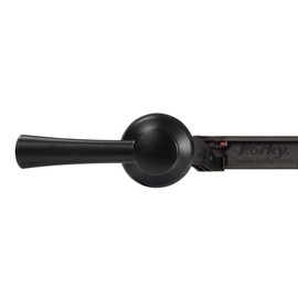 Korky 6034BP Strongarm Tank Lever Universal to Fit Front Angled Side Left and Right Mount Toilets, Matte Black, Simple Style