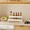 yeavs Water Bottle Organizer, 2-Tier Tumbler Holder for 8 Cups,